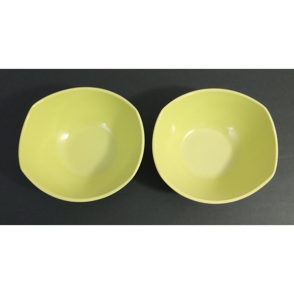 Dansk Classic Fjord Apple Green Bowls 6.75" Set of 2